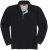 Adamo Peter Comfort fit Long sleeve Polo Black - Pikeepaidat - Miesten isot pikeepaidat