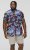 D555 TOBY Multi Colour Hawaiian AO Print Shirt - Kauluspaidat - Miesten isot kauluspaidat 2XL – 8XL