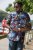 D555 TOBY Multi Colour Hawaiian AO Print Shirt - Kauluspaidat - Miesten isot kauluspaidat 2XL – 8XL