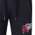 D555 Matt Fashion Sweatpants Black - Collegehousut ja collegeshortsit - Miesten Isot collegehousut ja collegeshortsit