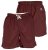 D555 Yarrow Swimshorts Burgundy - Alusvaatteet & Uimavaatteet - Miesten Isot alusvaatteet 