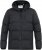 D555 DOMENIC Quilted Puffer Jacket With Half Micro Fleece Lining And Hood Black - Takit - Miesten Takit, isot koot – 2XL – 12XL