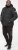 D555 DOMENIC Quilted Puffer Jacket With Half Micro Fleece Lining And Hood Black - Takit - Miesten Takit, isot koot – 2XL – 12XL