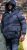 D555 DOMENIC Quilted Puffer Jacket With Half Micro Fleece Lining And Hood Black - Takit - Miesten Takit, isot koot – 2XL – 12XL