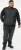 D555 MARSDEN Hybrid Knitted Jacket With Bonded Fleece Lining Black - Takit - Miesten Takit, isot koot – 2XL – 12XL