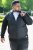 D555 MARSDEN Hybrid Knitted Jacket With Bonded Fleece Lining Black - Takit - Miesten Takit, isot koot – 2XL – 12XL
