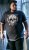 D555 DARREN Skull Printed T-Shirt With Double Layer On Hem & Cuff Black Reno - T-paidat - Isot T-paidat 2XL – 14XL