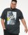 D555 MARTIN Official Batman Printed T-Shirt Washed Black - T-paidat - Isot T-paidat 2XL – 14XL