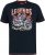 D555 JAGGER Legends Motor Bike Printed Crew Neck T-Shirt Navy - T-paidat - Isot T-paidat 2XL – 14XL
