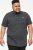D555 ORSTON Reno Fabric Crew Neck T-Shirt With Chest Embroidery Black Reno - T-paidat - Isot T-paidat 2XL – 14XL