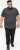 D555 ORSTON Reno Fabric Crew Neck T-Shirt With Chest Embroidery Black Reno - T-paidat - Isot T-paidat 2XL – 14XL