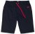 Adamo Marcel Ottoman Sweatshorts Navy - Collegehousut ja collegeshortsit - Miesten Isot collegehousut ja collegeshortsit