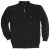 Adamo Athen Sweatshirt Half Zipper Black - Hupparit ja collegepaidat - Miesten hupparit ja collegepaidat isot koot