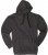 Adamo Athen Hoodie without Zipper Charocal - Hupparit ja Collegepaidat - Miesten hupparit ja collegepaidat isot koot