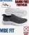 D555 Blyth 1 Kingsize Hands Free Shoes With Knitted Top Black - Miesten Kengät 40-52 - 