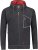 Adamo Michael Hoodie with Zipper Charcoal - Hupparit ja collegepaidat - Miesten hupparit ja collegepaidat isot koot