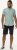 D555 Falmouth 2 Linen Mix Short Sleeve Shirt With Button Down Mint - Kauluspaidat - Miesten isot kauluspaidat 2XL – 8XL