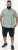 D555 Falmouth 2 Linen Mix Short Sleeve Shirt With Button Down Mint - Kauluspaidat - Miesten isot kauluspaidat 2XL – 8XL