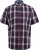 D555 Shields Button Down Collar Short Sleeve Shirt With Pocket Red Check - Kauluspaidat - Miesten isot kauluspaidat 2XL – 8XL