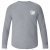 D555 Plato Long Sleeve T-shirt Grey - T-paidat - Isot T-paidat 2XL – 14XL