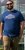 D555 Cheltenham Record With Reflection Printed T-shirt French Navy - T-paidat - Isot T-paidat 2XL – 14XL
