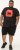 D555 Uxbridge Official ACDC Band Printed Crew Neck T-Shirt Washed Black - T-paidat - Isot T-paidat 2XL – 14XL