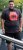 D555 Uxbridge Official ACDC Band Printed Crew Neck T-Shirt Washed Black - T-paidat - Isot T-paidat 2XL – 14XL