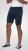 D555 Spalding Elasticated Waist Interlock Shorts Navy - Collegehousut ja collegeshortsit - Miesten Isot collegehousut ja collegeshortsit