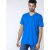D555 Signature V-pääntie T-paita Sininen - T-paidat - Isot T-paidat 2XL – 14XL