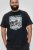 D555 Knowle Detroit Motor Bike Printed Crew Neck T-Shirt Navy - T-paidat - Isot T-paidat 2XL – 14XL