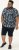 D555 Halifax AOP Hawaiian Print Short Sleeve Polo Blue - T-paidat - Isot T-paidat 2XL – 14XL