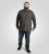 D555 Sheffield Long Sleeve AOP Micro Gold Shirt Navy - Kauluspaidat - Miesten isot kauluspaidat 2XL – 8XL