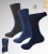 D555 Harold 2 Multi Color Pack of 3 Extra Wide Comfort Fit Socks - Alusvaatteet & uimavaatteet - Miesten Isot alusvaatteet 