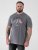 D555 Jasper Official Gas Monkey T-paita Painatuksella Harmaa - T-paidat - Isot T-paidat 2XL – 14XL