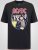 D555 Hugh Official ACDC Highway To Hell T-paita Painatuksella Musta - T-paidat - Isot T-paidat 2XL – 14XL