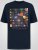 D555 Otto Official Pink Floyd 50th Anniversary T-paita Painatuksella Tummansininen - T-paidat - Isot T-paidat 2XL – 14XL