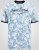 D555 Shoreham AO T-paita Venice Beach -Painatuksella Sininen - T-paidat - Isot T-paidat 2XL – 14XL