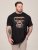 D555 Perkins Painettu T-paita Musta - T-paidat - Isot T-paidat 2XL – 14XL
