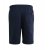 D555 Lindon Jersey Shorts Navy - Collegehousut ja collegeshortsit - Miesten Isot collegehousut ja collegeshortsit