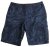 D555 Panther Hawaiian Leaf Ao Print Stretch Chino Shorts - Shortsit - Shortsit, isot koot – W40-W60