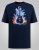 D555 Slater Painettu T-paita Tummansininen - T-paidat - Isot T-paidat 2XL – 14XL