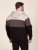 D555 Fitzgerald Zip Through Hoody With Cut & Sew Panels Musta - Hupparit ja collegepaidat - Miesten hupparit ja collegepaidat isot koot