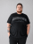 Jack & Jones CALEB VARSITY O-Neck T-Shirt Black - T-paidat - Isot T-paidat 2XL – 14XL