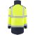 Leo Tawstock Warm Quilted Anorak Hi-Vis Yellow/Navy - Työvaatteet - Miesten Työvaatteet Isot Koot - 2XL-10XL