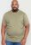 D555 Signature V-neck T-shirt Khaki - T-paidat - Isot T-paidat 2XL – 14XL