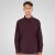 Double Outfitters GS-5225 Oxford-paita Viininpunainen - Kauluspaidat - Miesten isot kauluspaidat 2XL – 8XL