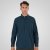 Double Outfitters GS-5225 Oxford-paita Tummanvihreä - Kauluspaidat - Miesten isot kauluspaidat 2XL – 8XL