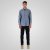 Double Outfitters GS-5225 Oxford-paita Vaaleansininen - Kauluspaidat - Miesten isot kauluspaidat 2XL – 8XL