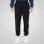 Double Outfitters MPAN-6057 Collegehousut Musta - Collegehousut ja collegeshortsit - Miesten Isot collegehousut ja collegeshortsit
