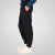 Double Outfitters MPAN-6057 Collegehousut Musta - Collegehousut ja collegeshortsit - Miesten Isot collegehousut ja collegeshortsit
